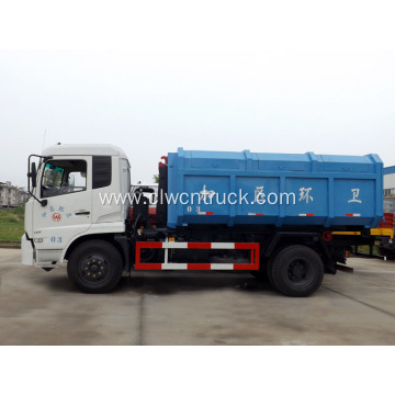 Luxurious 4X2 DONGFENG 12cbm hook rubbish truck